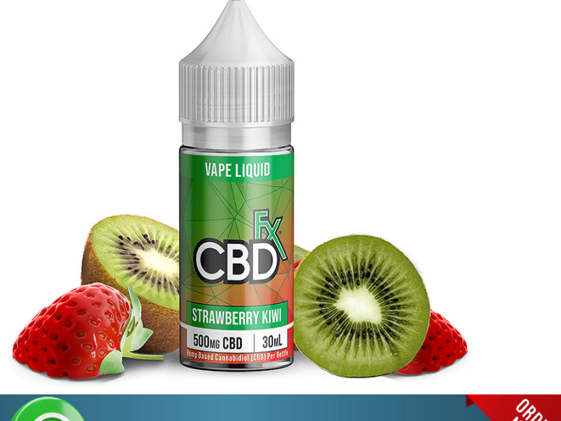 Strawberry Kiwi CBD Vape Juice 500 – 2000mg In Lahore/03174875200
