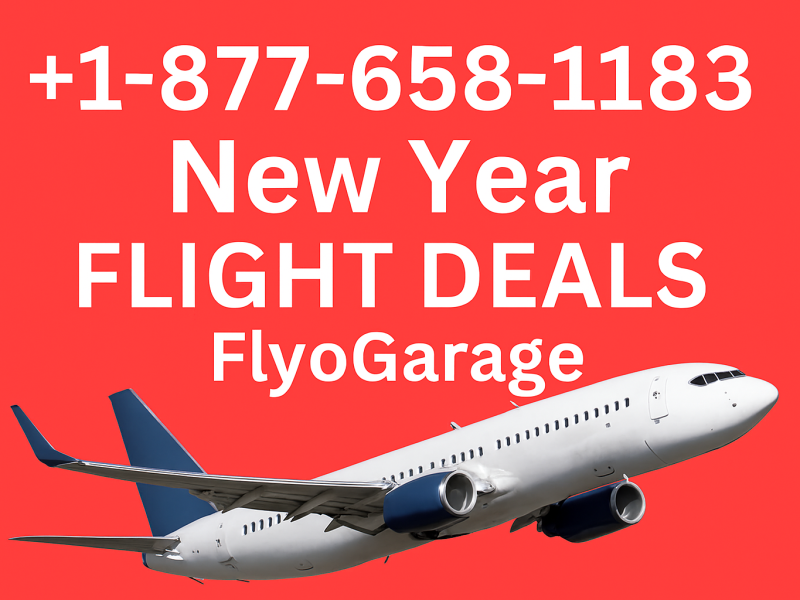 FlyoGarage New Year Flight Offers | Call +1-877-658-1183