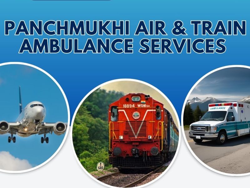 Make long journeys easier with the Panchmukhi Train Ambulance from Ranchi