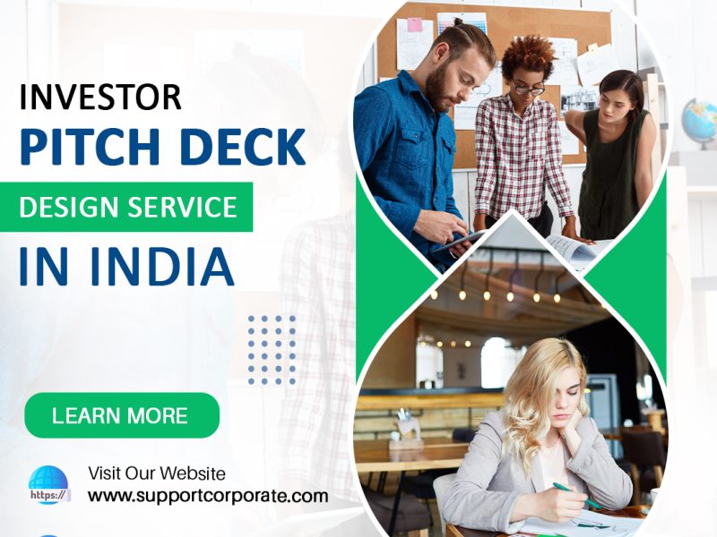 Investor Pitch Deck Design Service in India