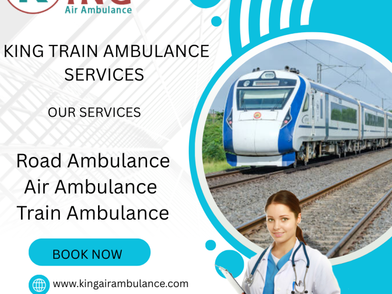 Choose Train Ambulance Service in Chennai to transport your patient to the hospital
