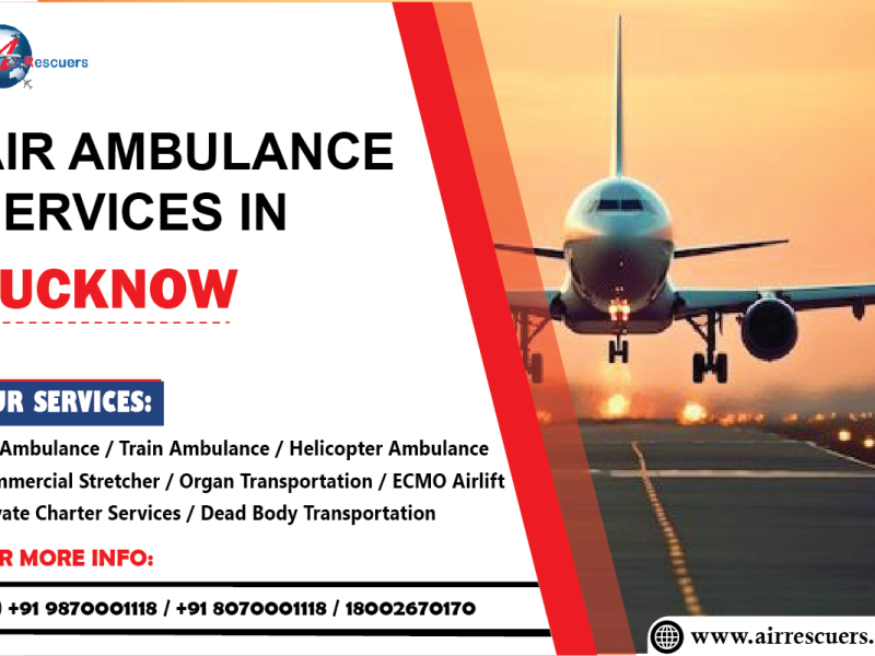 Air Ambulance in Lucknow – 24/7 Emergency Care