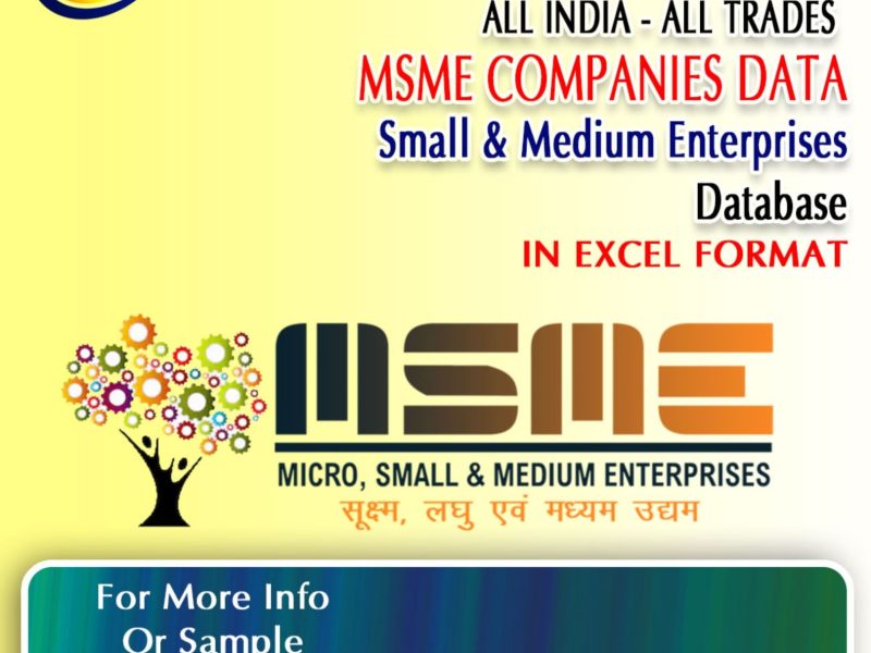 77 Data: Download the Verified List of MSME Companies in Delhi