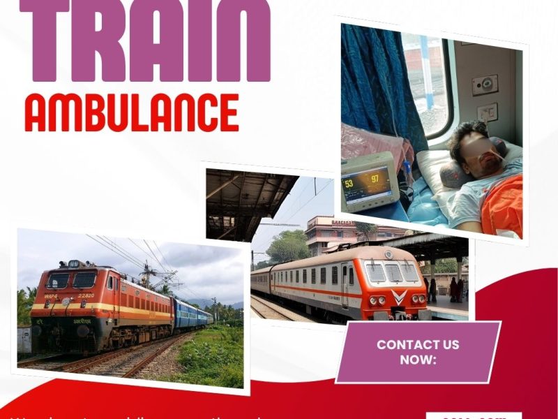 Utilize Train Ambulance in Guwahati with Superb Medical Attention