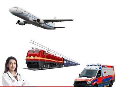 Hire Panchmukhi Train Ambulance Service in Bhubaneswar with Top-class Healthcare Facility