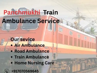 Panchmukhi Train Ambulance from Patna to Delhi provides Safe Travel in any Situation
