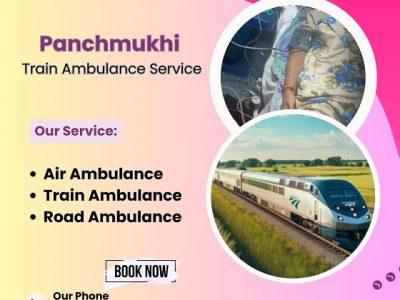 Take Panchmukhi Train Ambulance Service Kochi with Top-Class Healthcare Facility