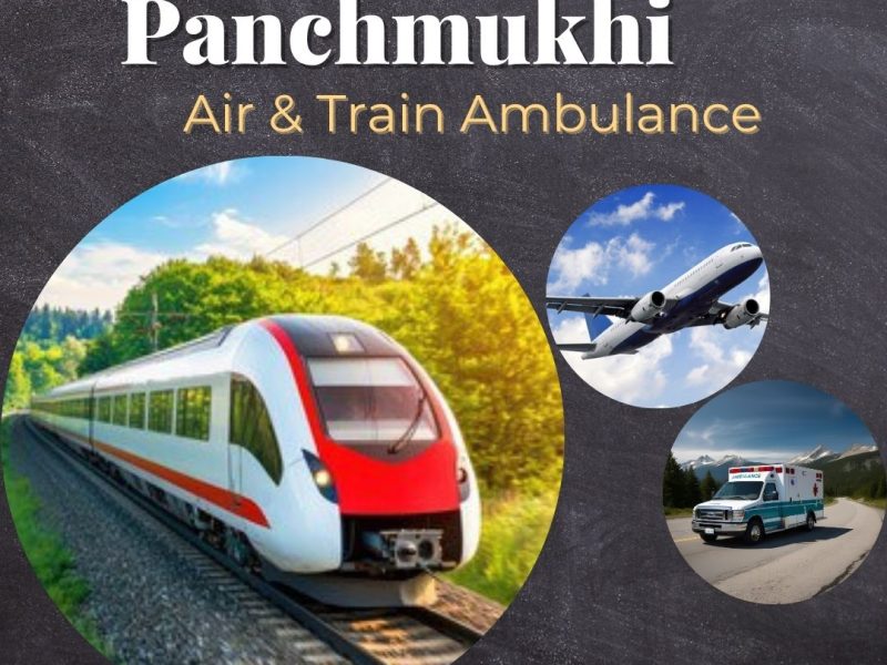 Utilize Panchmukhi Train Ambulance from Patna to Mumbai provide proper medical care