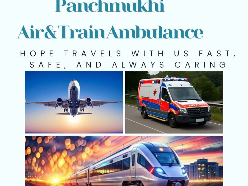 Panchmukhi Train Ambulance provides affordable medical relocation in Guwahati