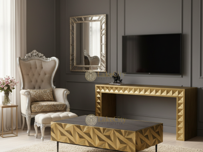 Premium Brass and Silver Furniture Collection