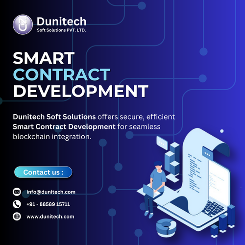 Smart Contract Development Services for Businesses | Dunitech Soft Solutions