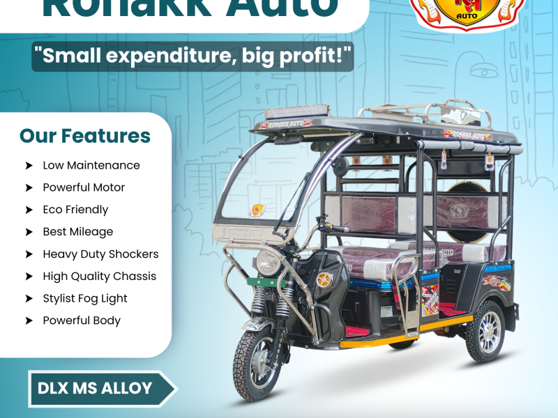 Top E Rickshaw Manufacturer In West Bengal