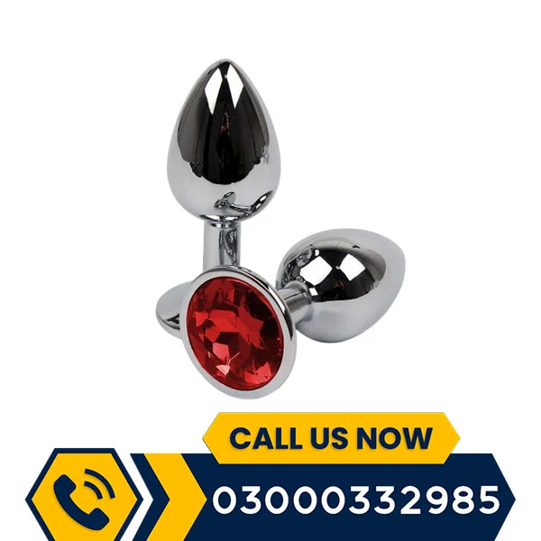 Metal Anal Butt Plug Crystal Jewellery Price in Pakistan - 03284716038