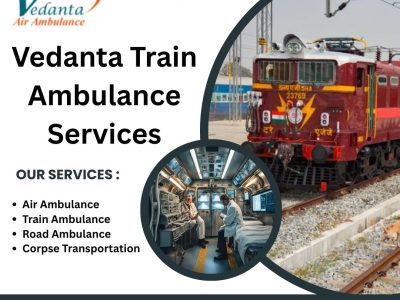 Vedanta Train Ambulance Service in Pune has made travelling a lot easier