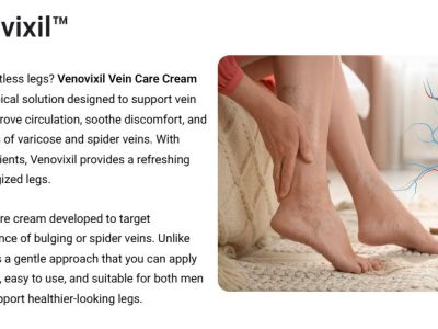 Venovixil Vein Care Cream: Uses, Functions, and Global Pricing (AU)