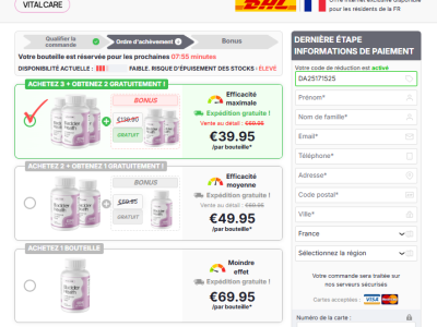 VitalCare Bladder Health France Reviews