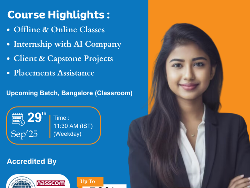 Artificial Intelligence Training Certification in Bangalore