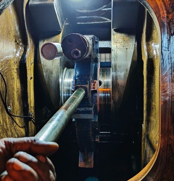 Insitu Crankshaft Grinding and Polishing in Iraq | RA Power Solutions