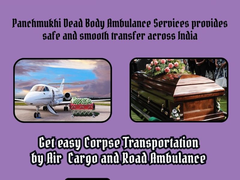 Panchmukhi professionally manages statewide dead body ambulance services in Mumbai