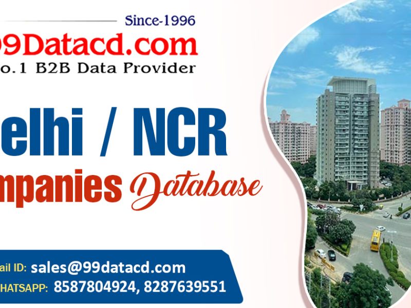 Grow Your Sales with Verified List of Companies in Delhi NCR