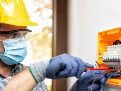 Electrical work in Nihal Vihar 98