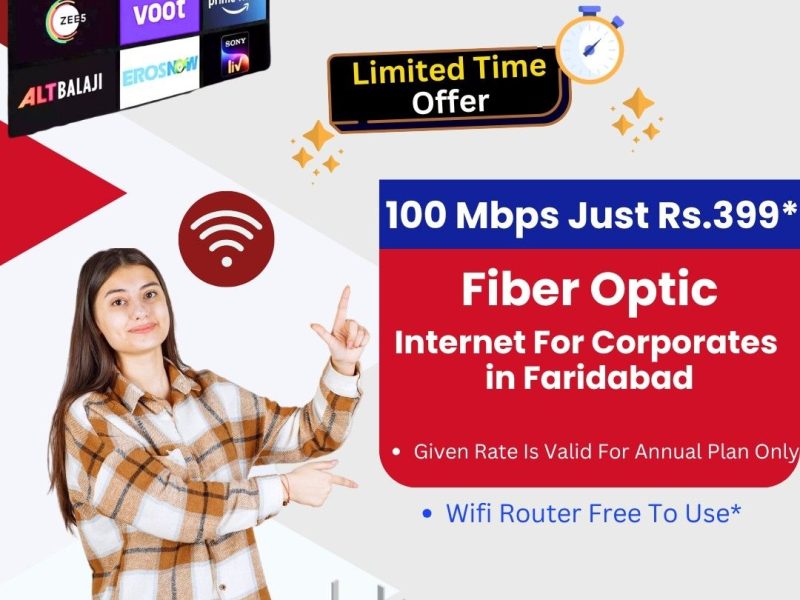 Fiber Broadband in Faridabad – Gigmax
