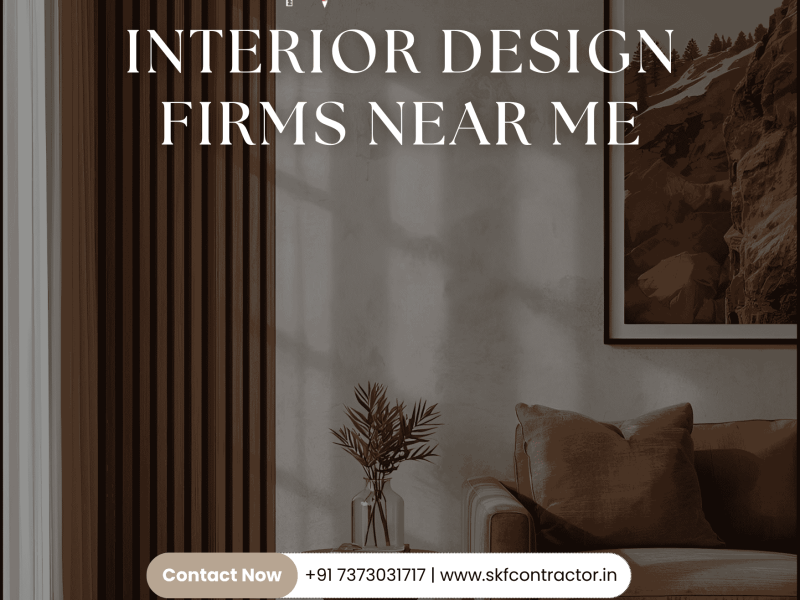 Find Reliable Interior Design Firms Near Me for Your Home