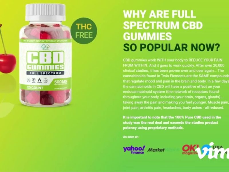 Twin Elements CBD Gummies: A Natural Way to Support Wellness