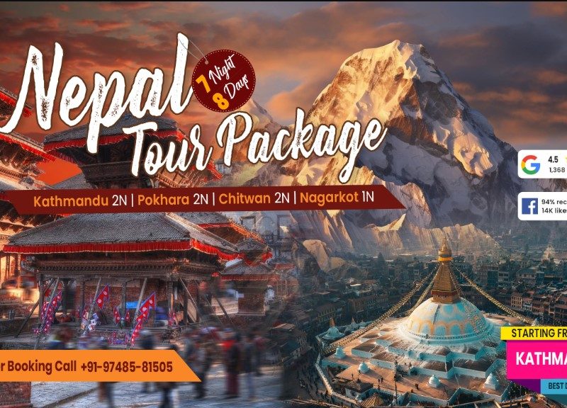 Top Destinations Covered in Nepal Tour Packages from India