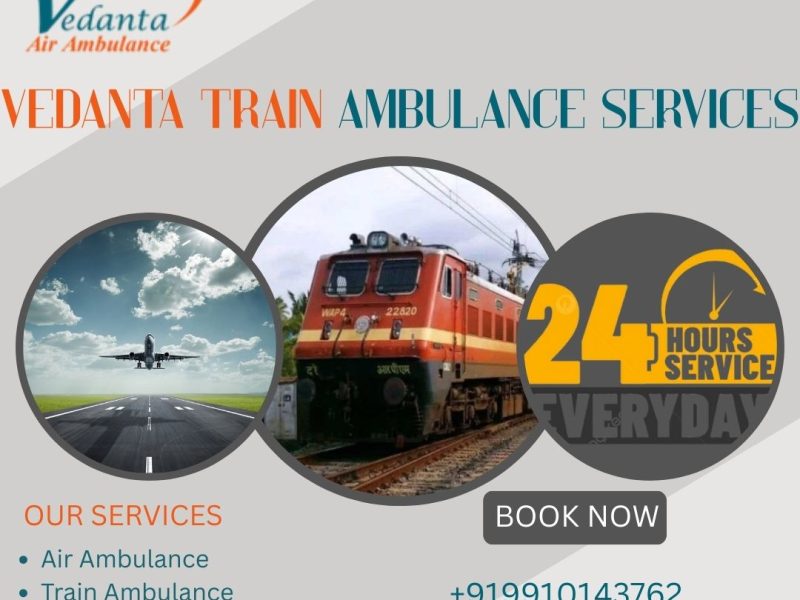 Select Experience Unmatched Care with Vedanta Train Ambulance Service in Thiruvananthapuram