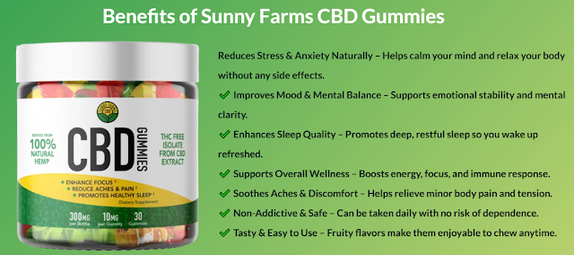 Why Everyone Is Talking About Sunny Farms CBD Gummies – Full Guide Inside