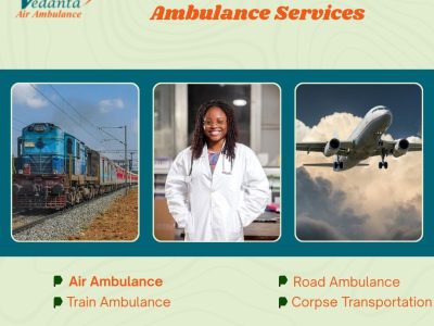 Avail Vedanta's Train Ambulance service for world-class medical transfer and care in Pune