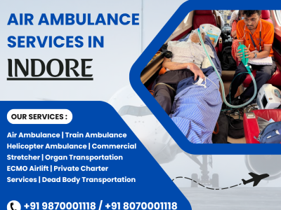 Indore’s Trusted Air Ambulance – Saving Lives 24/7!