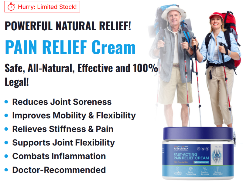 ArthroMax Pain Relief Cream: Does it work? {Order Now}