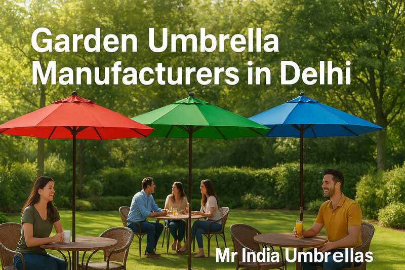 Top Garden Umbrella Manufacturers in Delhi