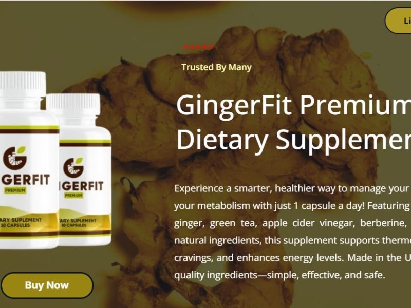 GingerFit Review: #1 Supplement Helpful For Weight Loss your Health