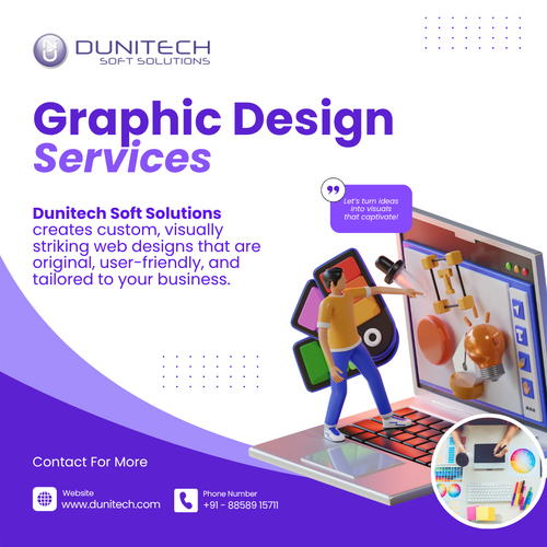 Transform Your Brand Identity with Dunitech Soft Solutions’ Creative Design Expertise