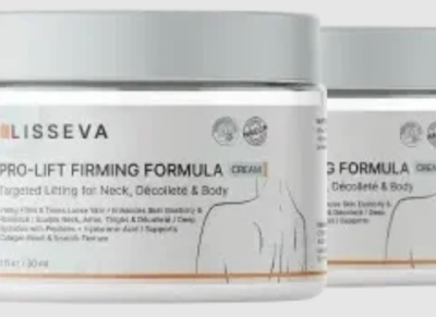 How does Lisseva Cream help improve skin firmness and elasticity?