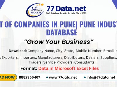 77Data: Download the Verified List of Companies in Pune