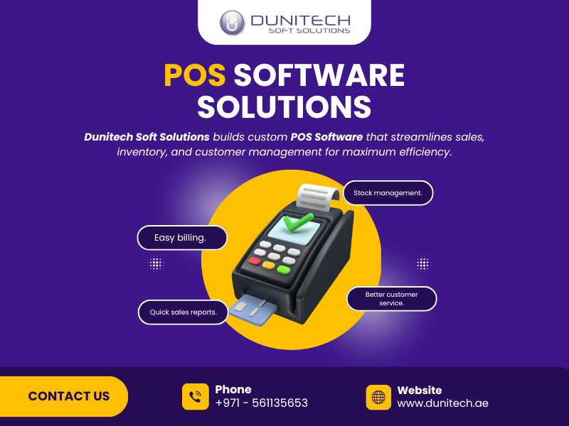 Boost Your Business Efficiency with Dunitech’s POS Software Development