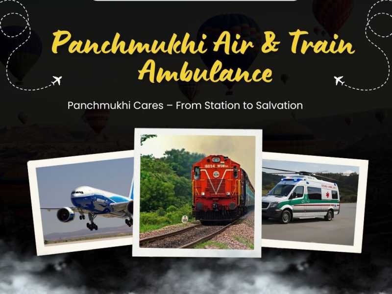 Hire Panchmukhi Air and Train Ambulance Service in Pune with Reliable ICU Setup at Low-fare