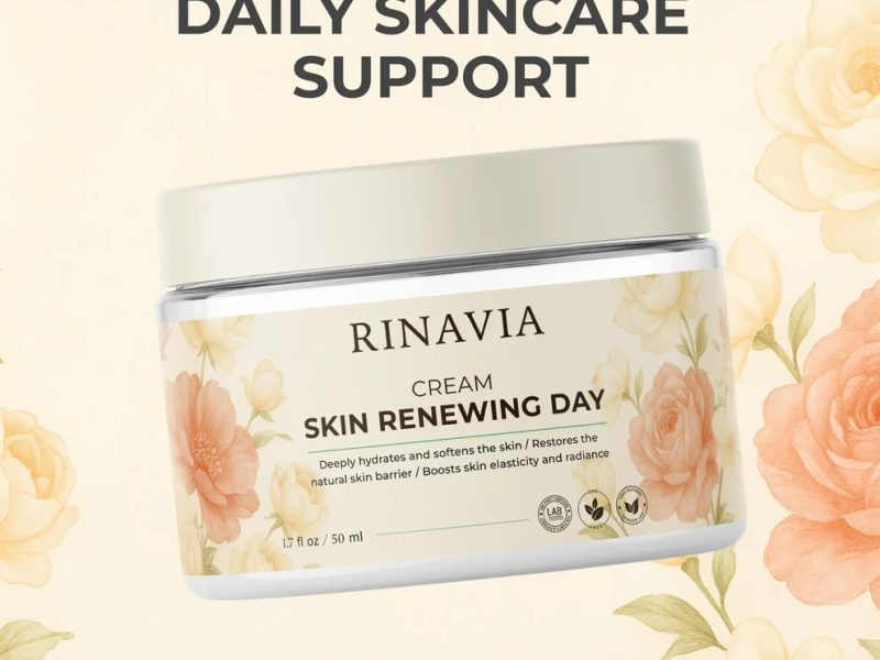 Can Rinavia Cream help reduce dryness and roughness?