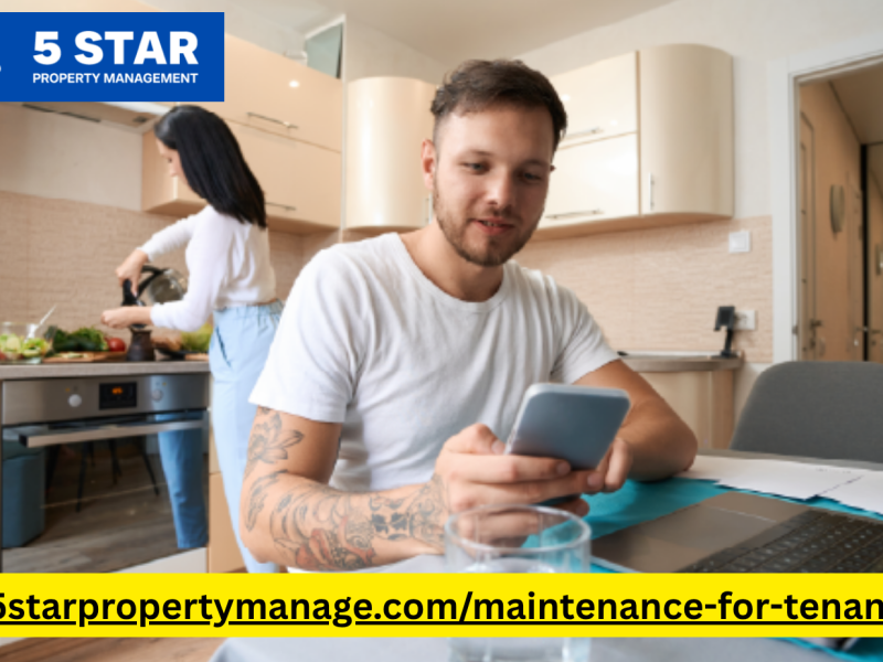 Submit and Track Maintenance Requests Online with 5star management