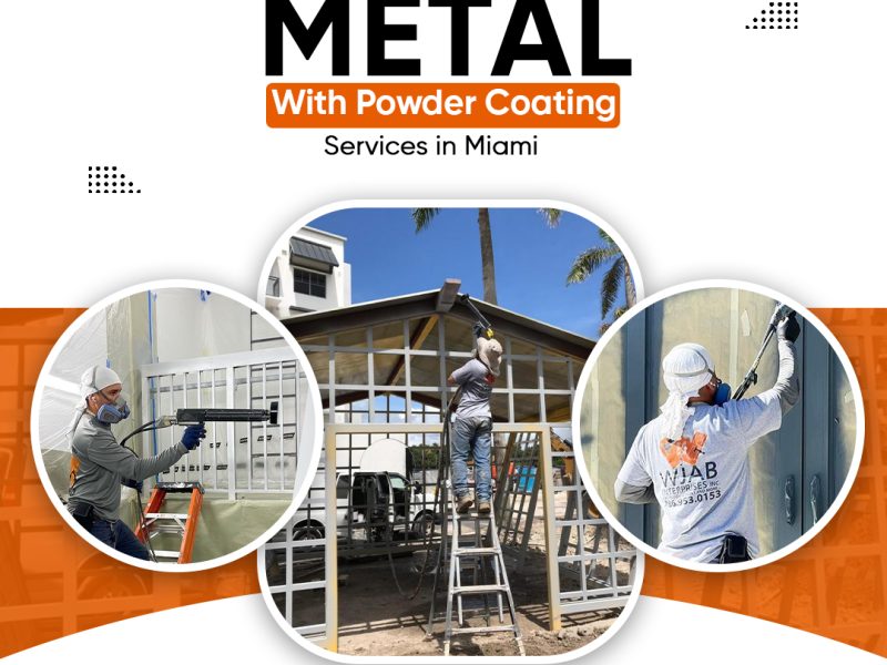Transform Metal with Powder Coating Services in Miami