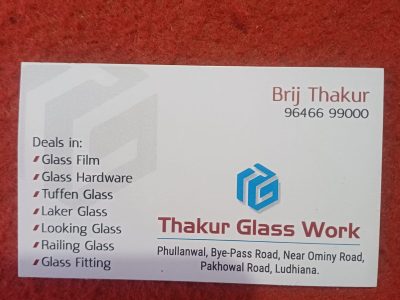 PAKHOWAL ROAD BEST GLASS SHOP 9646699000