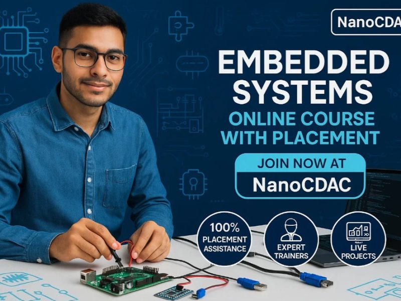 Join the Best Embedded Systems Online Course with Placement – NanoCDAC