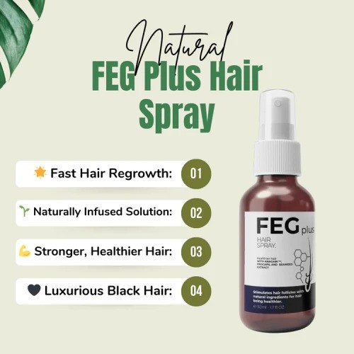 FEG Plus Hair Growth Spray Price in Mingora