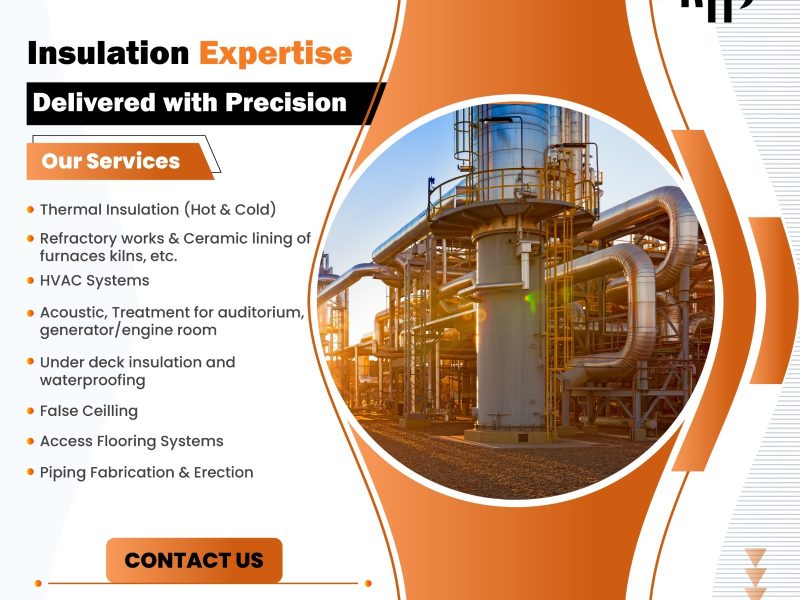 heat insulation for roof in india |thermal hot insulation service in india - Red-Hot Solution