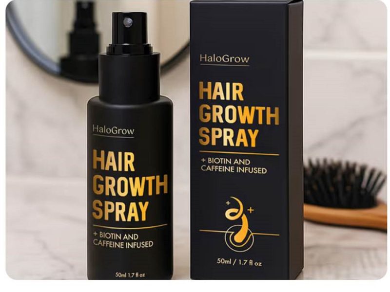 Halo Grow Hair Spray A Natural Solution for Fuller Stronger Hair