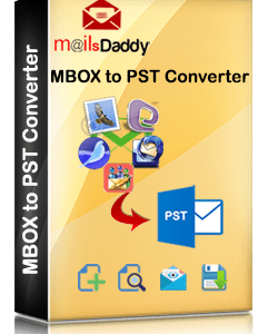 MailsDaddy MBOX to PST Converter Tool